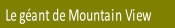 Le géant de Mountain View.